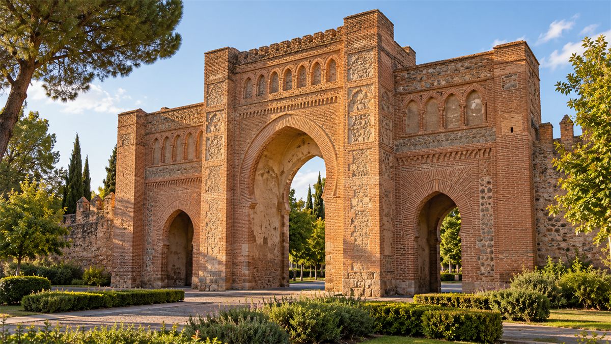 Puerta de Toledo de Ciudad Real, imagen ilustrativa generada para Deltanet